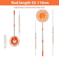 Orange Colour 360° Rotatable Adjustable Cleaning Mop