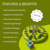 Plastic Memory Match Stick Chess Game Set