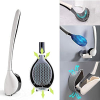 Self Adhesive Automatic Opening and Closing Toilet Bowl Brush