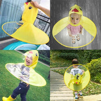 Duck shaped Children Raincoat