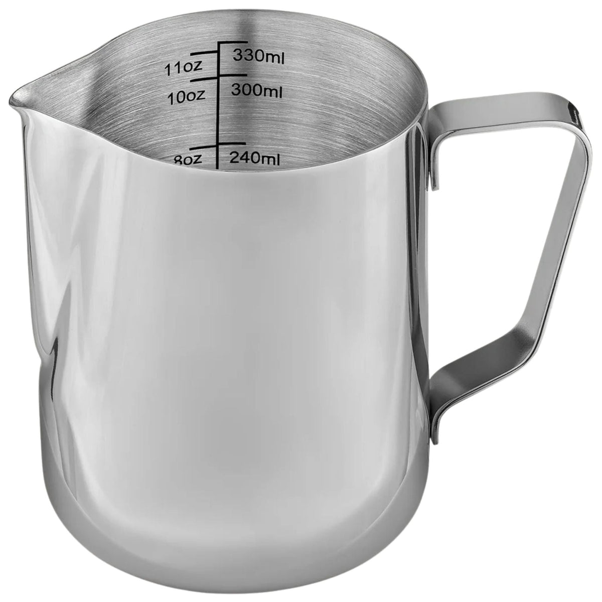 Melkopschuimkan roestvrij staal, 600 ml