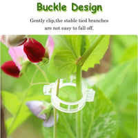 Multipurpose plant support clips